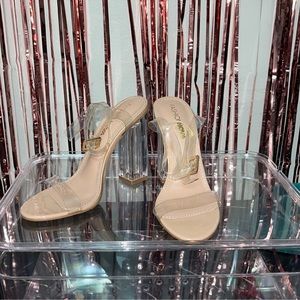 Fashion Nova-The Glass Slipper Size 5.5